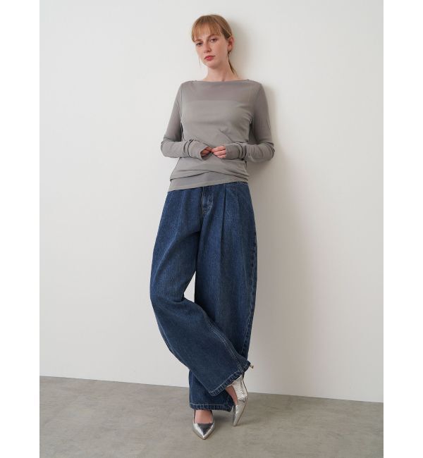 ELENDEEK「SIDE GATHER SKIN CS」|Tシャツ・カットソー|