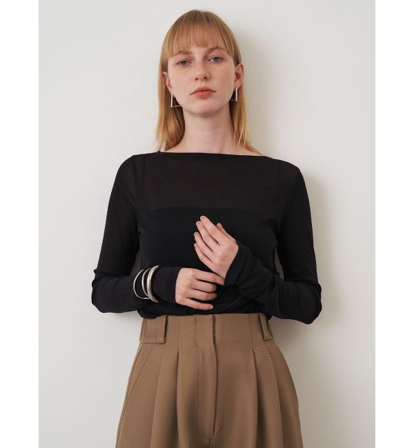 ELENDEEK「SIDE GATHER SKIN CS」|Tシャツ・カットソー|