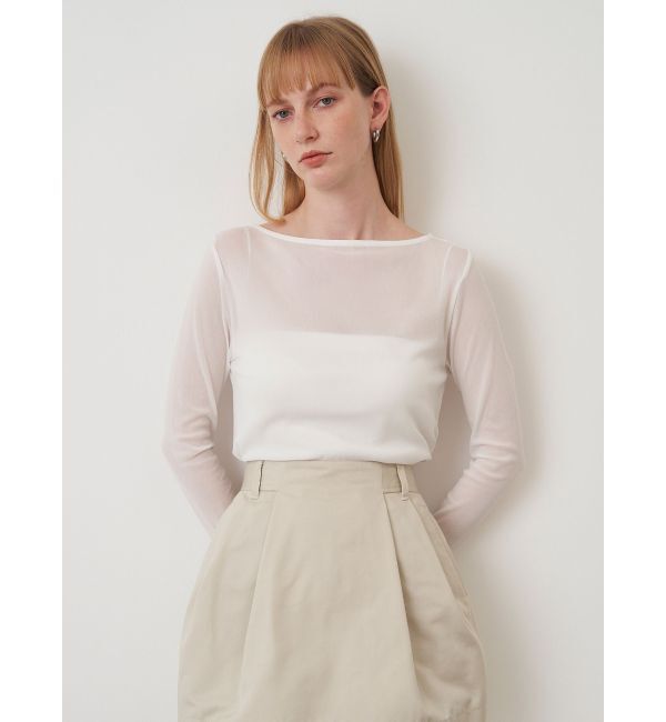 ELENDEEK「SIDE GATHER SKIN CS」|Tシャツ・カットソー|