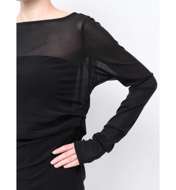 ELENDEEK「SIDE GATHER SKIN CS」|Tシャツ・カットソー|