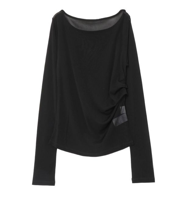 ELENDEEK「SIDE GATHER SKIN CS」|Tシャツ・カットソー|