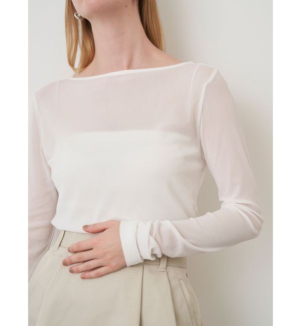 ELENDEEK「SIDE GATHER SKIN CS」|Tシャツ・カットソー|