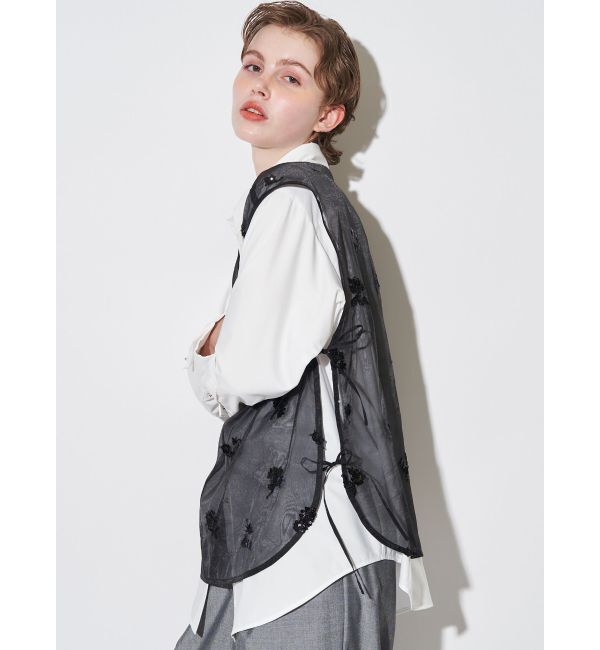 ELENDEEK「BACK TUCK SH」|シャツ・ブラウス|