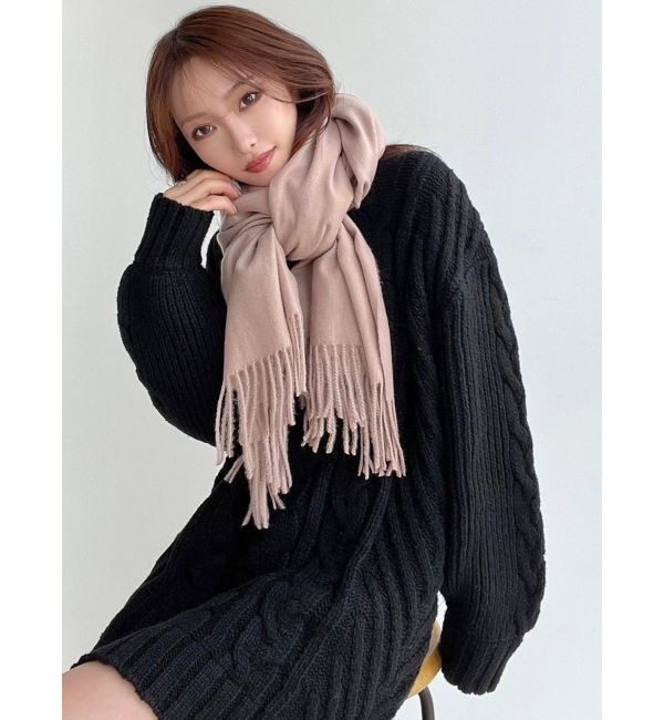 RESEXXY「ケーブルニットチュニック」|ニット・セーター|