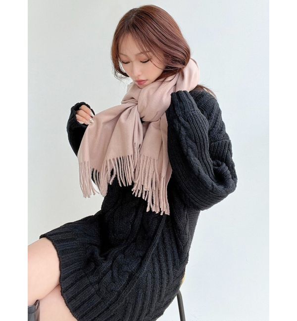 RESEXXY「ケーブルニットチュニック」|ニット・セーター|