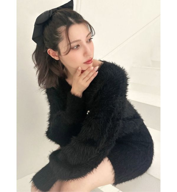 RESEXXY「シャギーミニワンピース」|ワンピース|