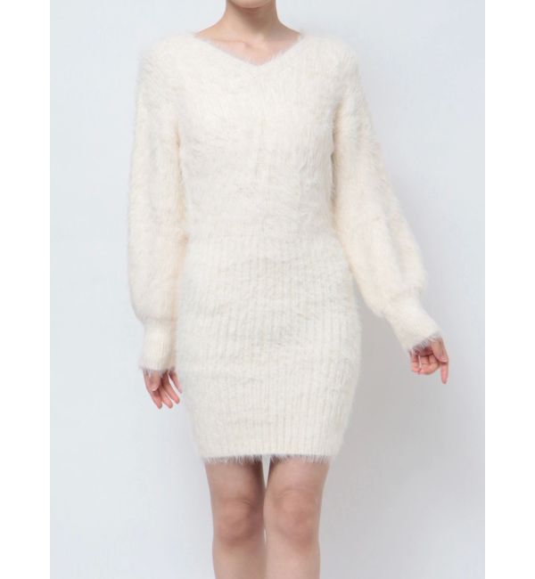 RESEXXY「シャギーミニワンピース」|ワンピース|