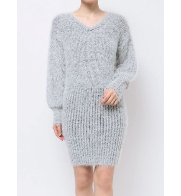 RESEXXY「シャギーミニワンピース」|ワンピース|