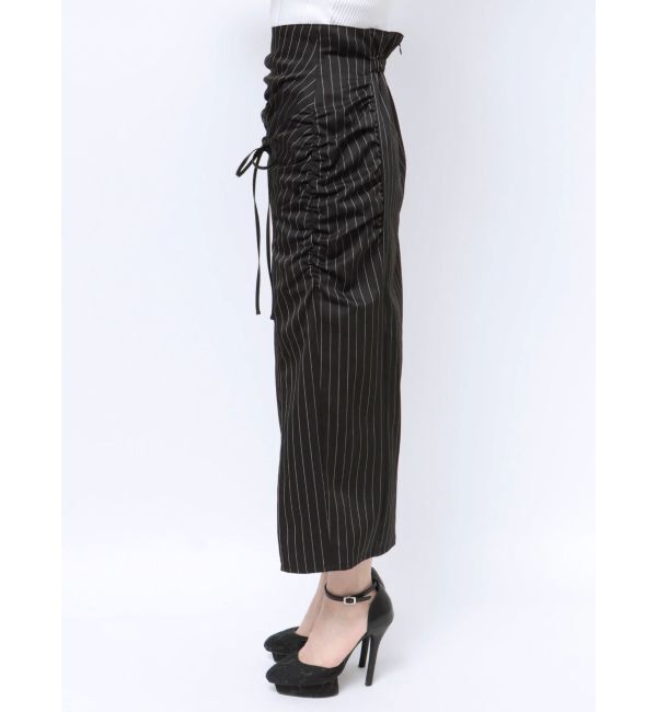 RESEXXY「ギャザーデザインタイトスカート」|スカート|