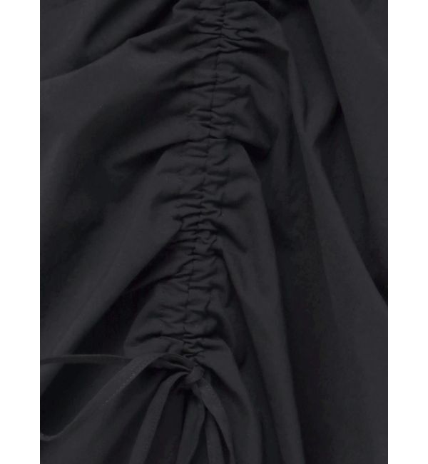 EMODA「ドローストリングナイロンマキシワンピース」|ワンピース|