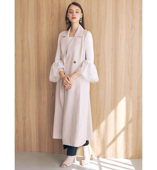 MERCURYDUO「ベルト付ロングジレ」|ベスト・ジレ|