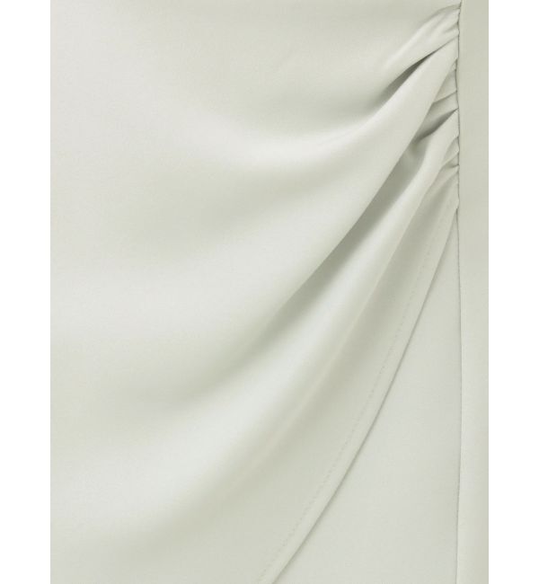 MERCURYDUO「【セットアップ着用可】ドレープミニスカート」|スカート|