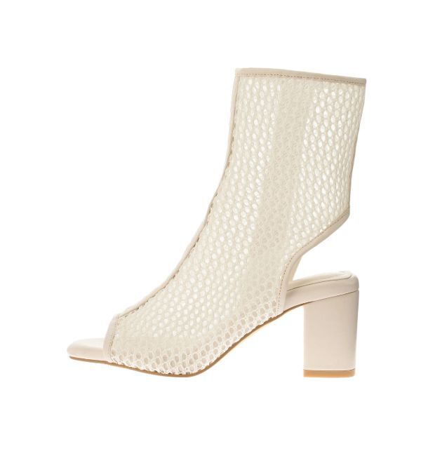 MERCURYDUO「ラメメッシュブーツ」|ショートブーツ|