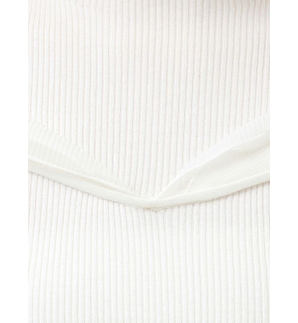 MERCURYDUO「プリーツフリル使いニット」|ニット・セーター|