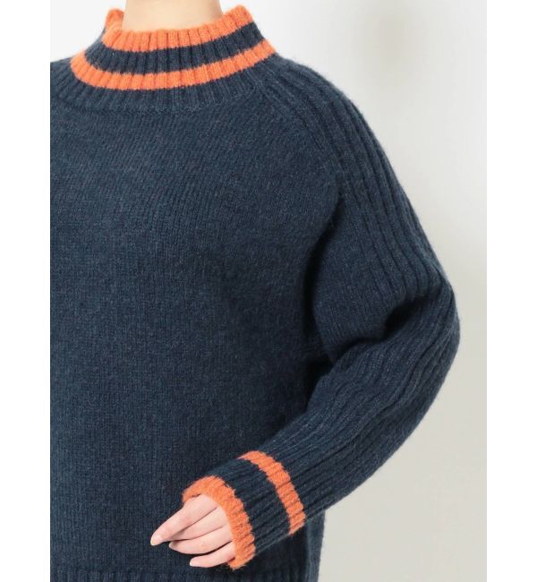 MURUA「【WEB限定 ITEM】バックスリットラインニットチュニック」|ニット・セーター|