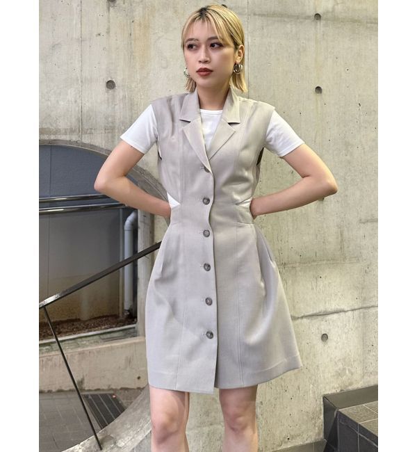 MURUA「ジャケットデザインミニワンピース」|ワンピース|