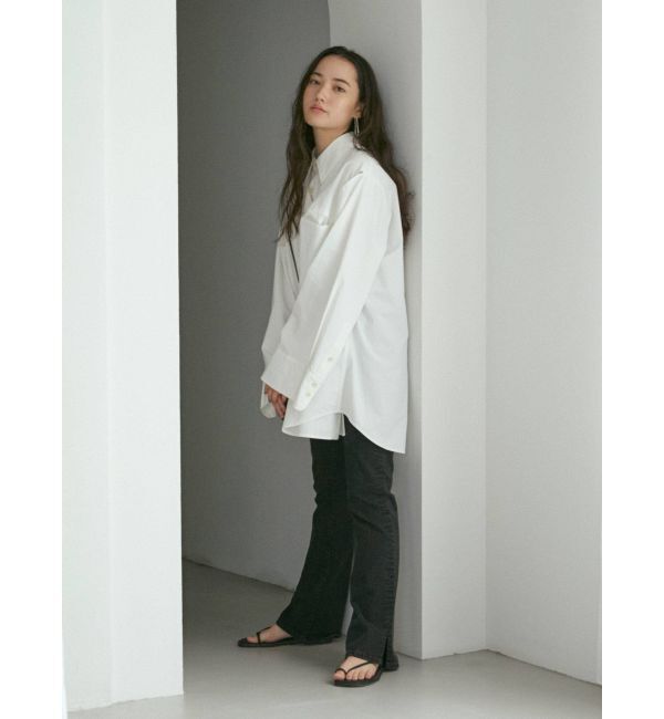 Ungrid「ストレッチフレアデニム」|デニム|