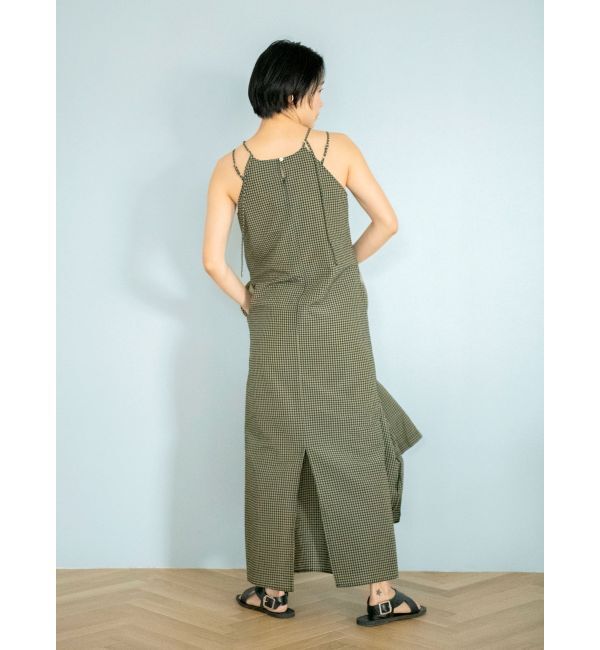 Ungrid「ギンガムチェックフィットキャミワンピース」|ワンピース|