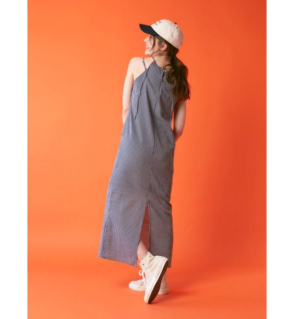 Ungrid「ギンガムチェックフィットキャミワンピース」|ワンピース|