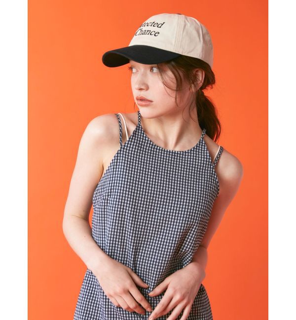 Ungrid「ギンガムチェックフィットキャミワンピース」|ワンピース|