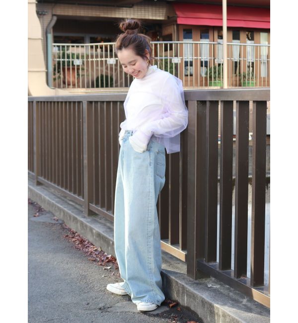 Ungrid「チュールシアールーズトップス」|シャツ・ブラウス|