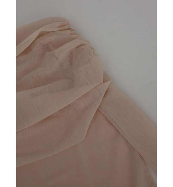 LAGUNAMOON「フレアスリーブオフショルチュールトップス」|Tシャツ・カットソー|