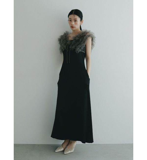 LAGUNAMOON「LADYノースリーブボレロキャミワンピース」|ワンピース|