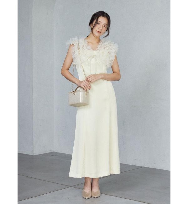 LAGUNAMOON「LADYノースリーブボレロキャミワンピース」|ワンピース|