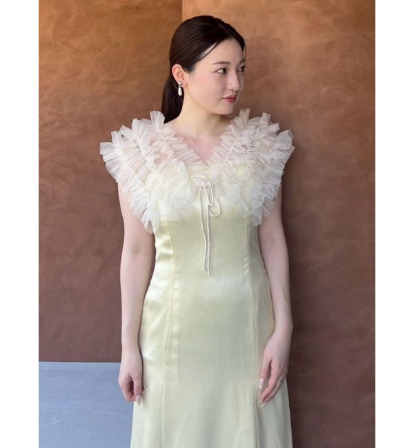 LAGUNAMOON「LADYノースリーブボレロキャミワンピース」|ワンピース|