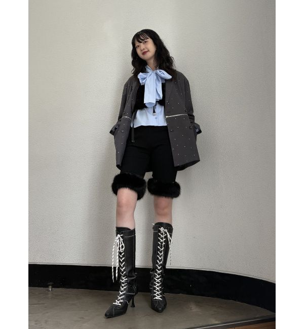 jouetie「ファードッキングバイカーレギンス」|その他|