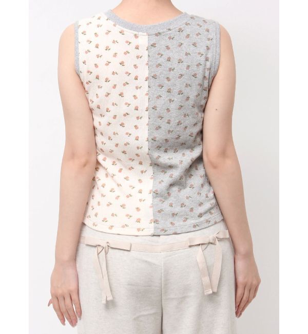 merry jenny「floral&times;floralカットタンクトップ」|タンクトップ|