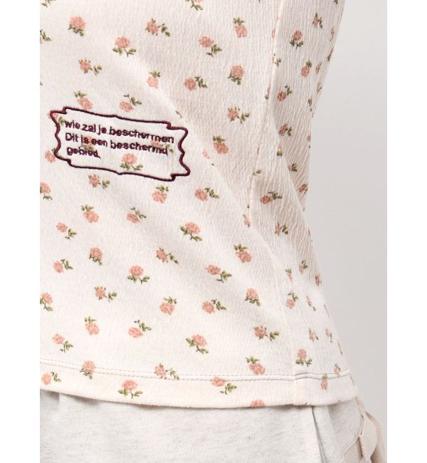 merry jenny「floral&times;floralカットタンクトップ」|タンクトップ|