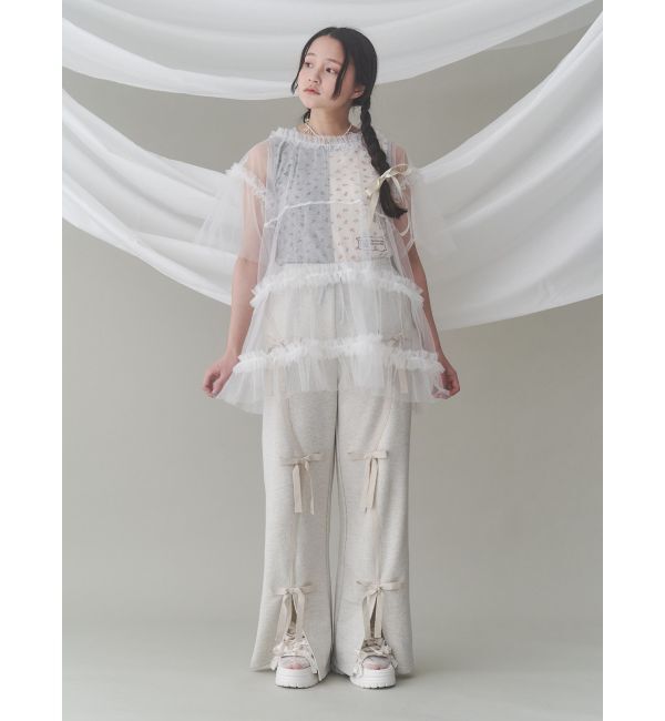 merry jenny「floral&times;floralカットタンクトップ」|タンクトップ|