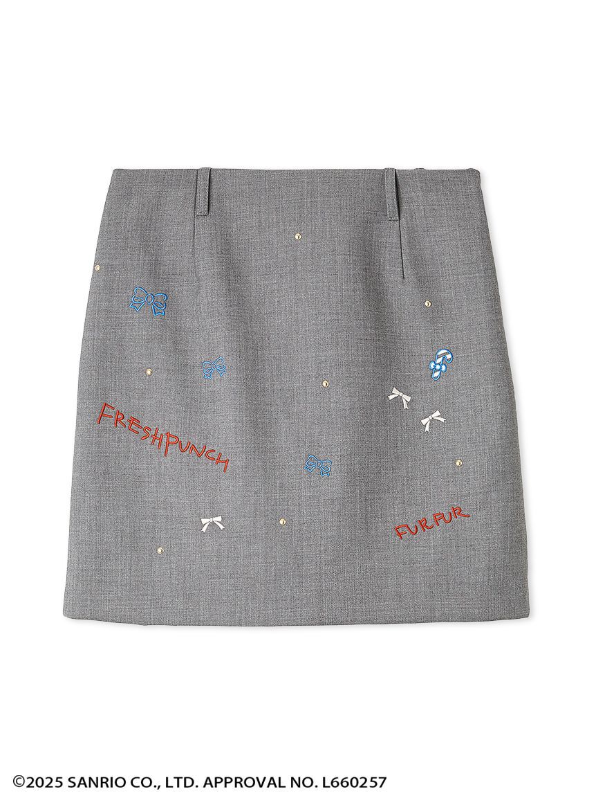 FURFUR「FRESH PUNCH 刺繍スカート」|スカート|