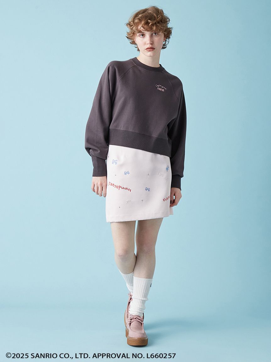 FURFUR「FRESH PUNCH 刺繍スカート」|スカート|