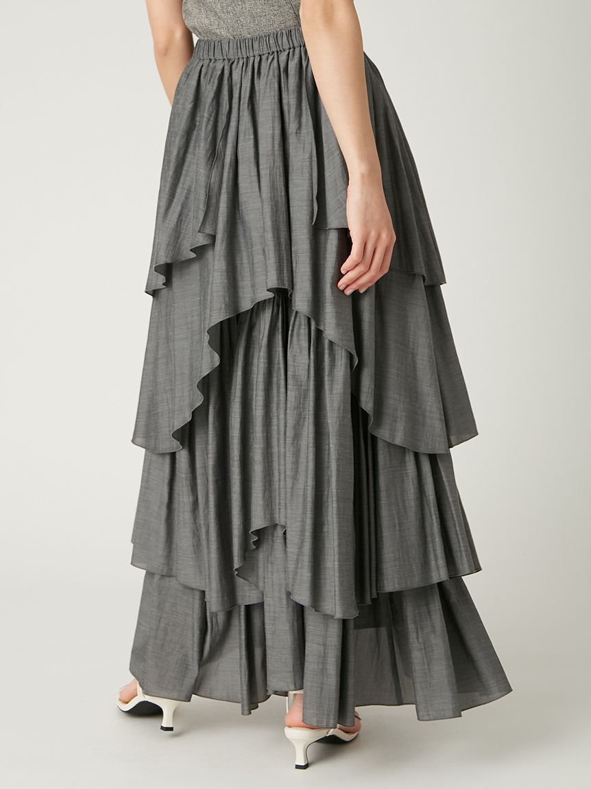 FRAY I.D「シアーティアードスカート」|スカート|