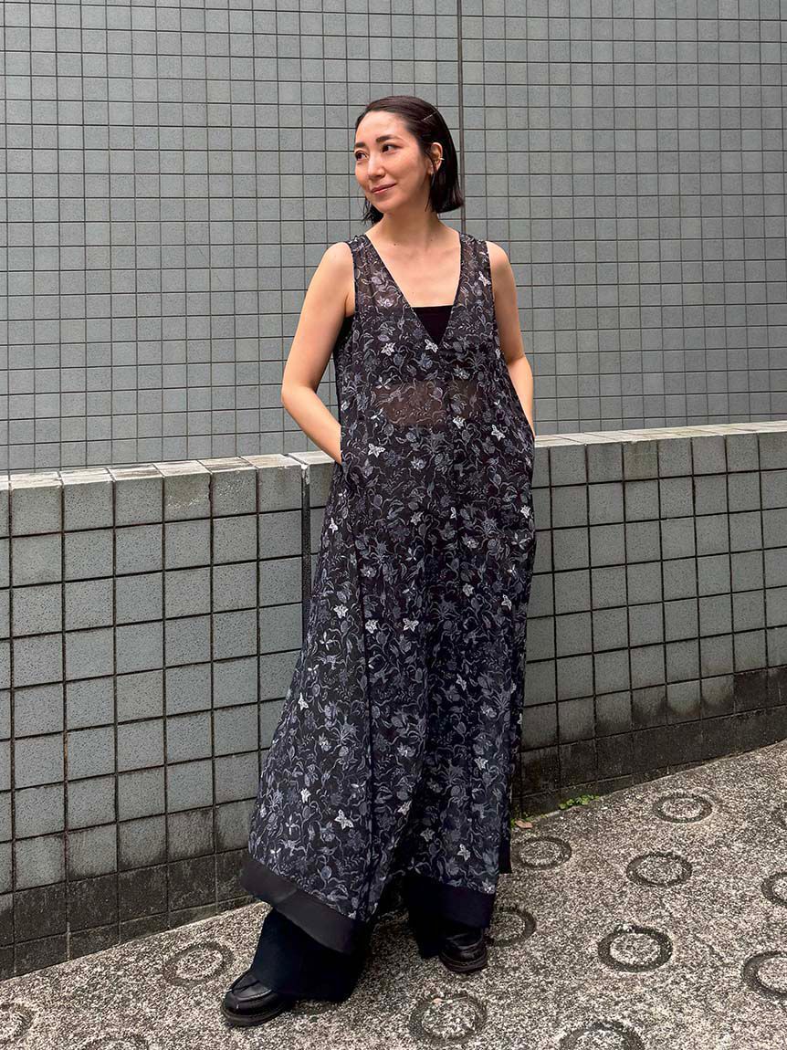 styling/「【styling/&times;KEITA MARUYAMA】シアージャガードワンピース」|ワンピース|