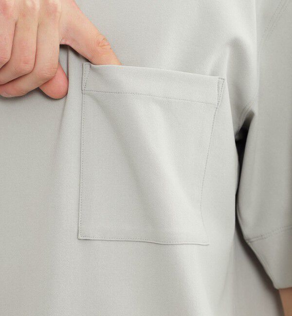 MACKINTOSH PHILOSOPHY「ドライフラットストレッチシリーズ  クルーネック五分袖Tシャツ」|Tシャツ・カットソー|