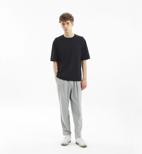 MACKINTOSH PHILOSOPHY「ドライフラットストレッチシリーズ  クルーネック五分袖Tシャツ」|Tシャツ・カットソー|