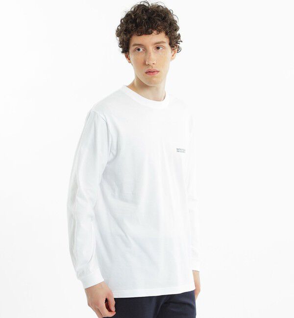 MACKINTOSH PHILOSOPHY「【WEB&一部店舗限定】5.6oz天竺 クルーネックロゴロンＴ」|Tシャツ・カットソー|ホワイト
