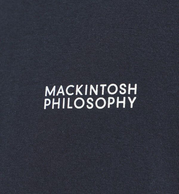 MACKINTOSH PHILOSOPHY「【WEB&一部店舗限定】5.6oz天竺 クルーネックロゴロンＴ」|Tシャツ・カットソー|