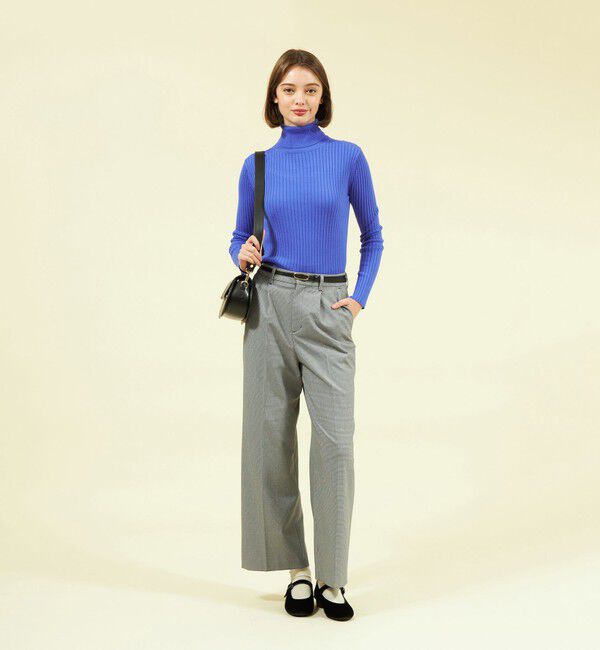 MACKINTOSH PHILOSOPHY「ウォシャブルウールリブタートルニット」|ニット・セーター|