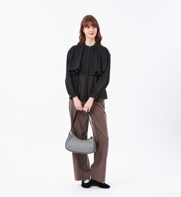 MACKINTOSH PHILOSOPHY「ボイルローンラッフルブラウス」|シャツ・ブラウス|