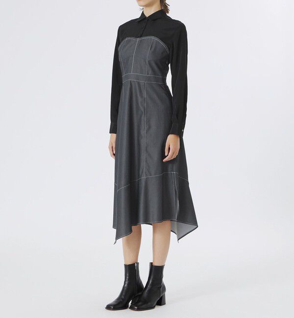  「【ドラマ着用商品】ビスチェコンビドレス」|ワンピース|