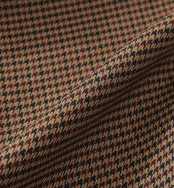  「ガンクラブチェックインタックテーパードパンツ」|スラックス|