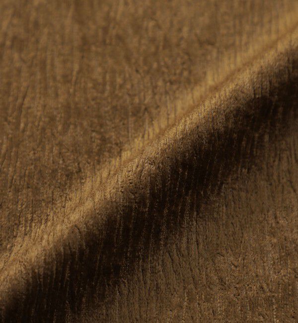  「エンボスベロアシャツアウター」|シャツ・ブラウス|