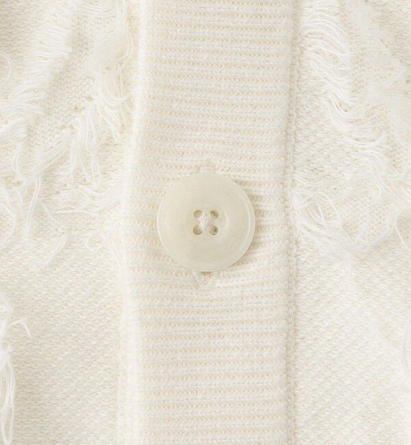  「フリンジジャカードクルーカーディガン」|ニット・セーター|