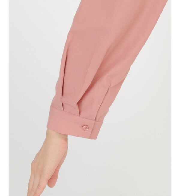 ikka「バックプリーツ7分チュニック」|シャツ・ブラウス|