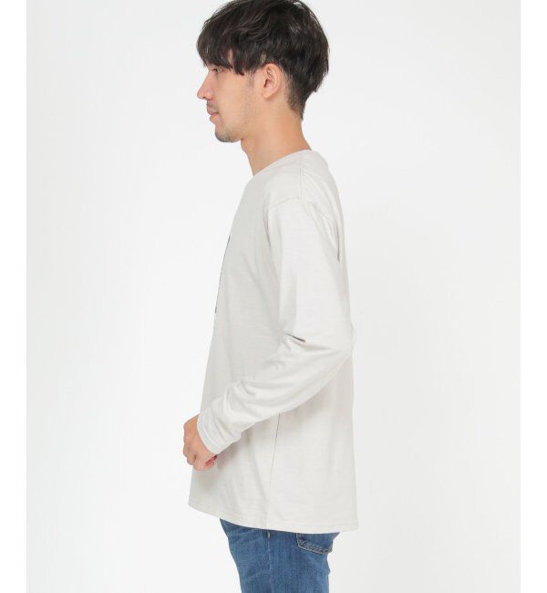 ikka「ペインティングプリントロンT」|Tシャツ・カットソー|