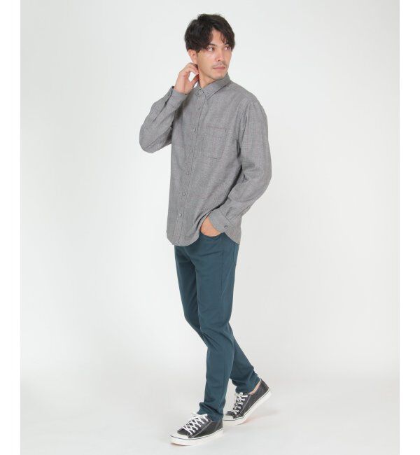 ikka「イージーケアフランネルチェックシャツ」|シャツ・ブラウス|